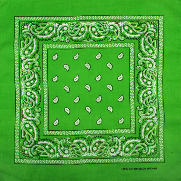 Paisley ljusgrön