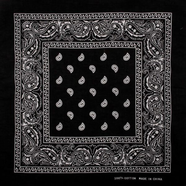 Paisley svart