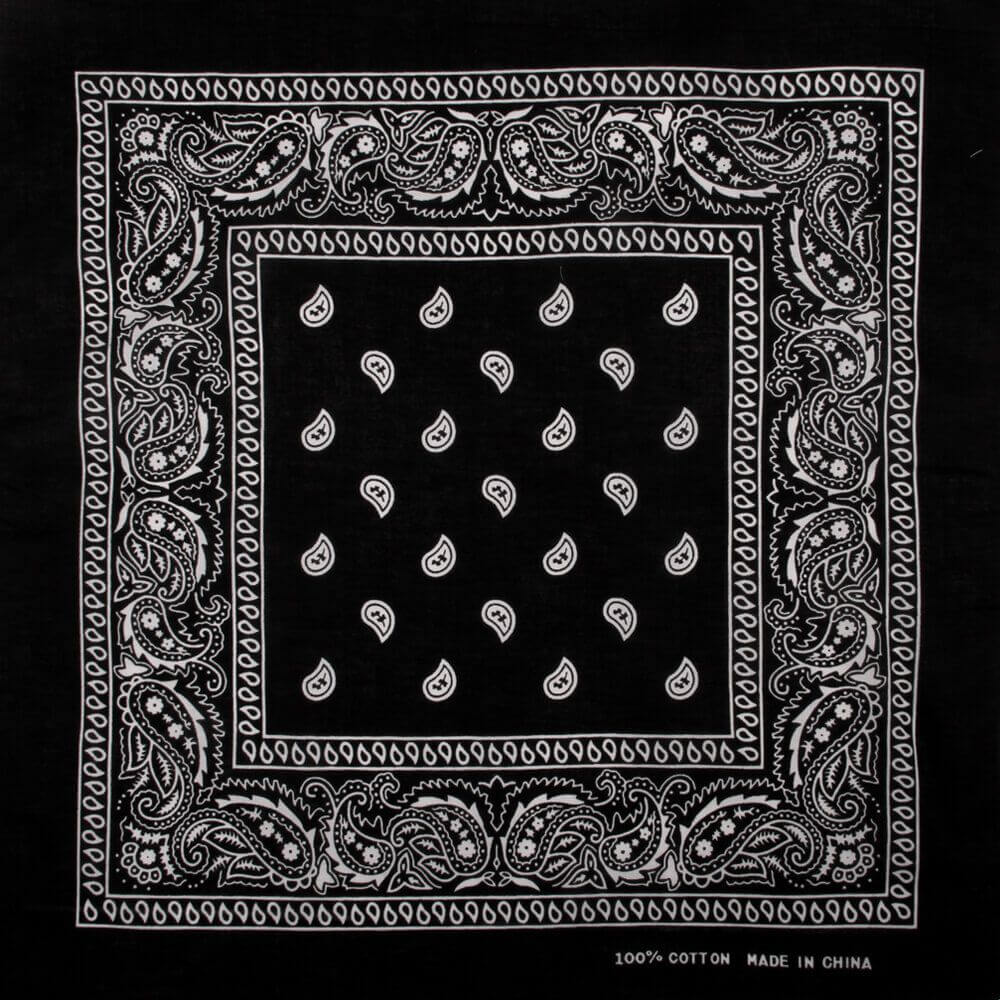 Paisley svart