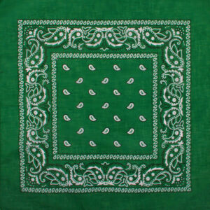 Paisley mörkgrön