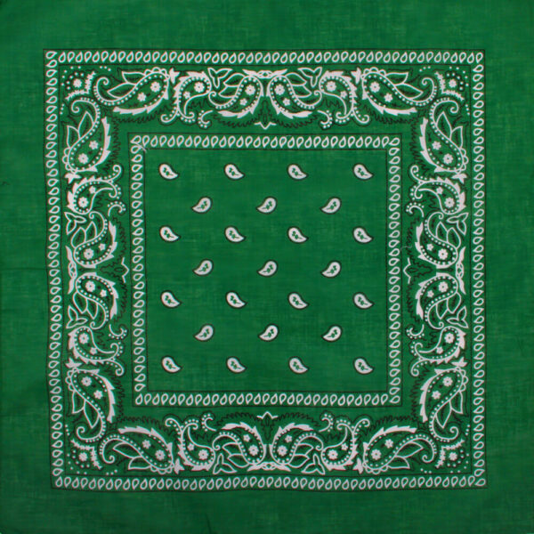 Paisley mörkgrön