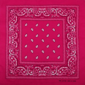 Paisley mörkrosa