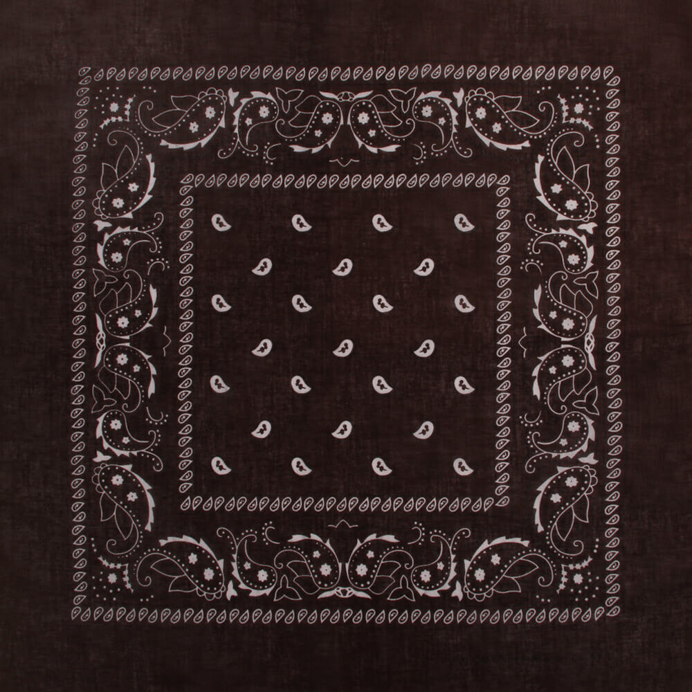 Paisley brun