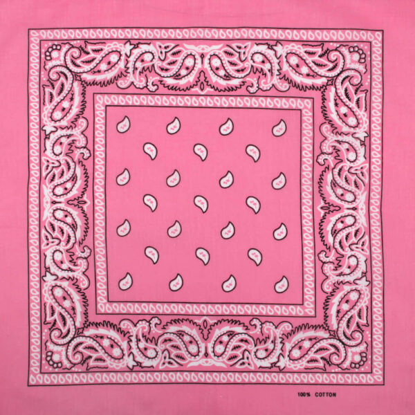 Paisley ljusrosa