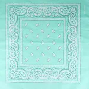Paisley mintgrön