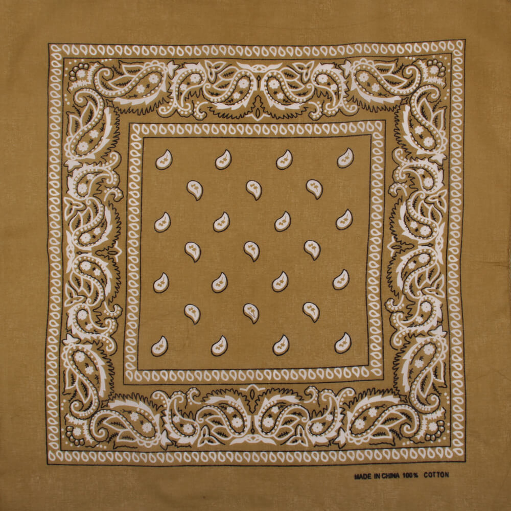 Paisley ljusbrun