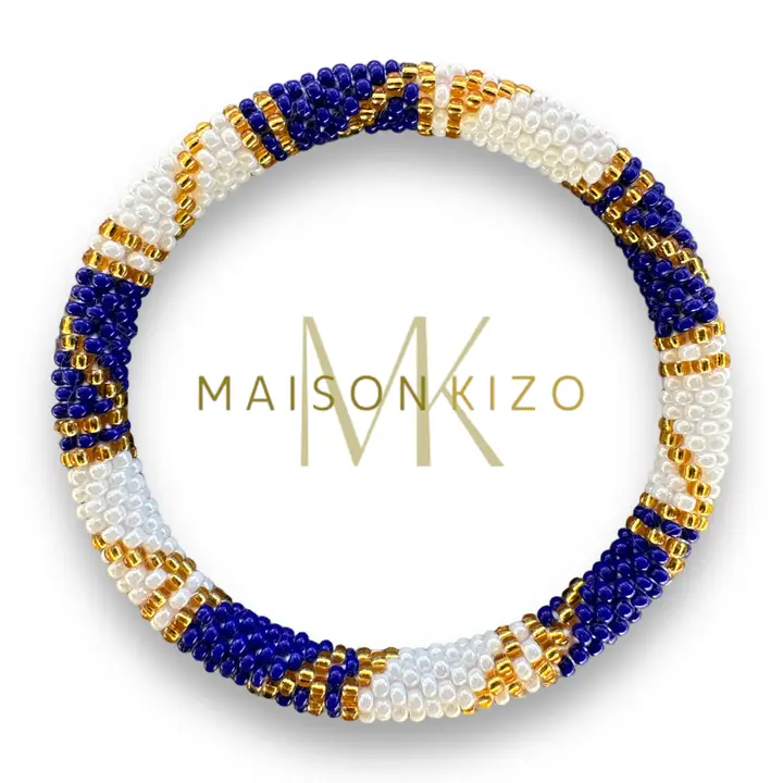 Blue White and Gold