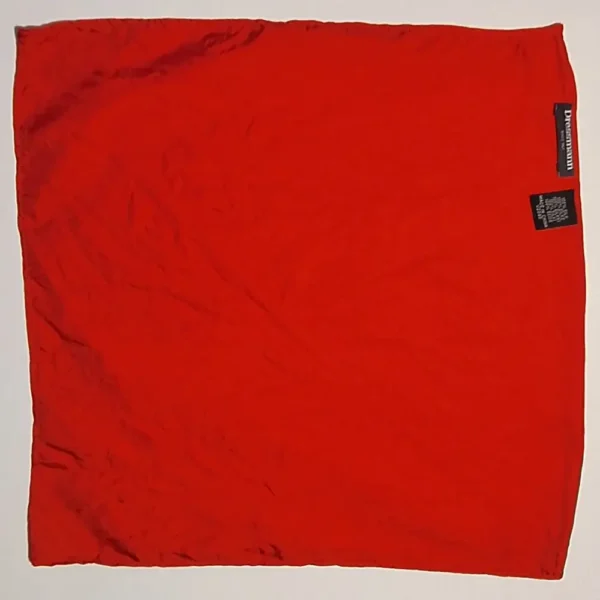 Pocket Square Red Silk bröstnäsduk