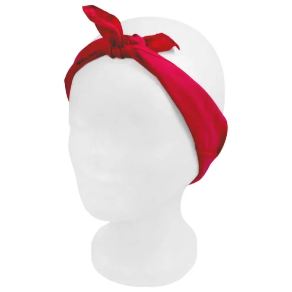 Enfärgad röd bandana BA-115