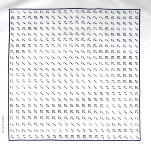 Bandana ankare vit BA-250