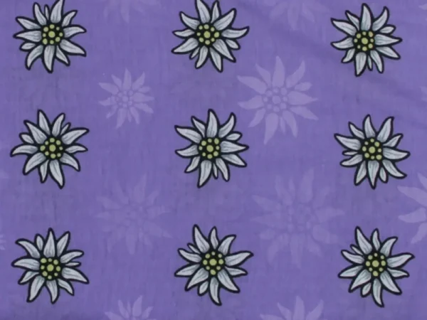 Edelweiss lila tube bandana MF-313