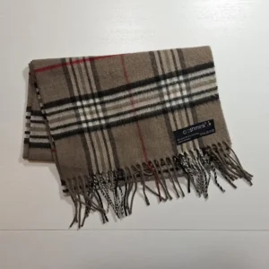 Halsduk Cashmink brun