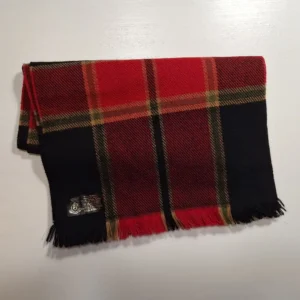 Halsduk röd/svart-rutig