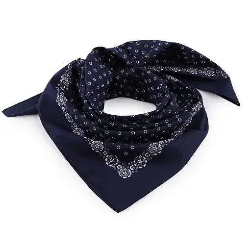 Tiny Flowers mörkblå